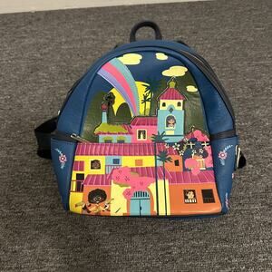 Disney Parks Encanto Loungefly Leather Mini Backpack